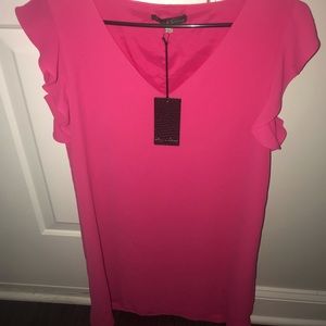 Pink Rose & olive dress